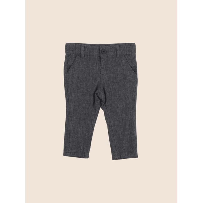 Pantalon - Très bon état gris <span itemprop=