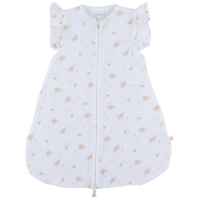 Gigoteuse légère blanc, rose <span itemprop=