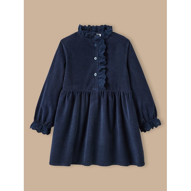 Robe  en velours - CYRILLUS