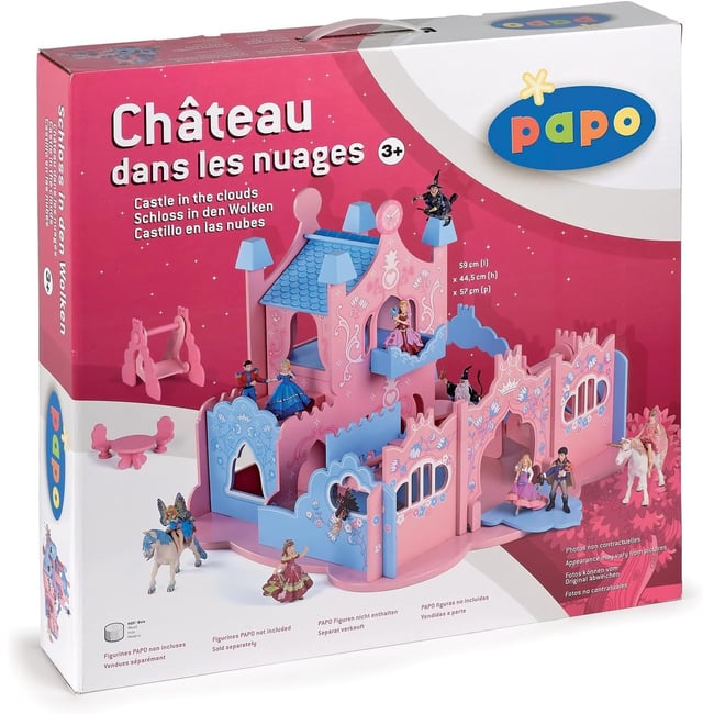 Château dans les nuages rose <span itemprop=