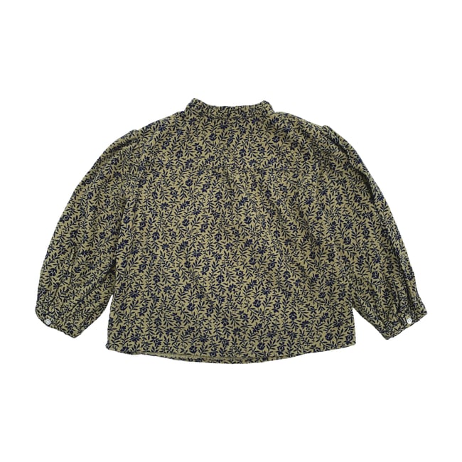 Blouse enfant - Très bon état marron, bleu <span itemprop=