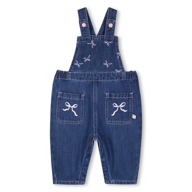 Salopette en denim denim blue <span itemprop=