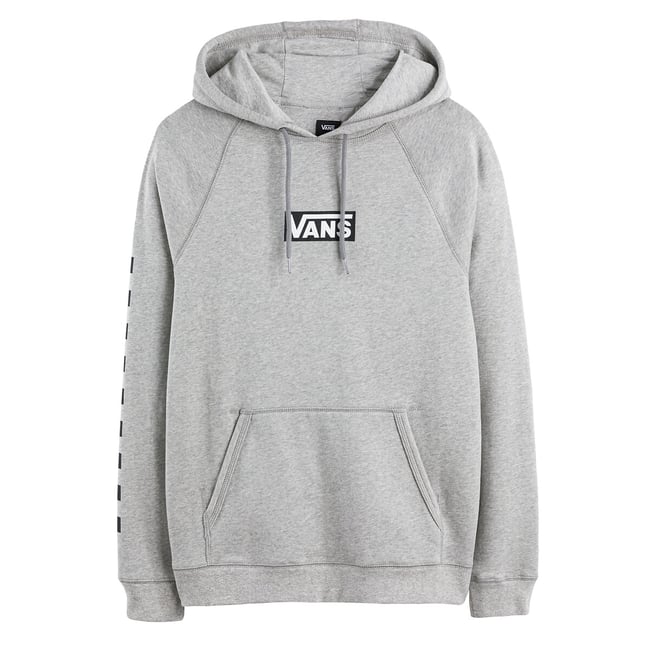 Sweat à capuche Versa standard gris chiné <span itemprop=
