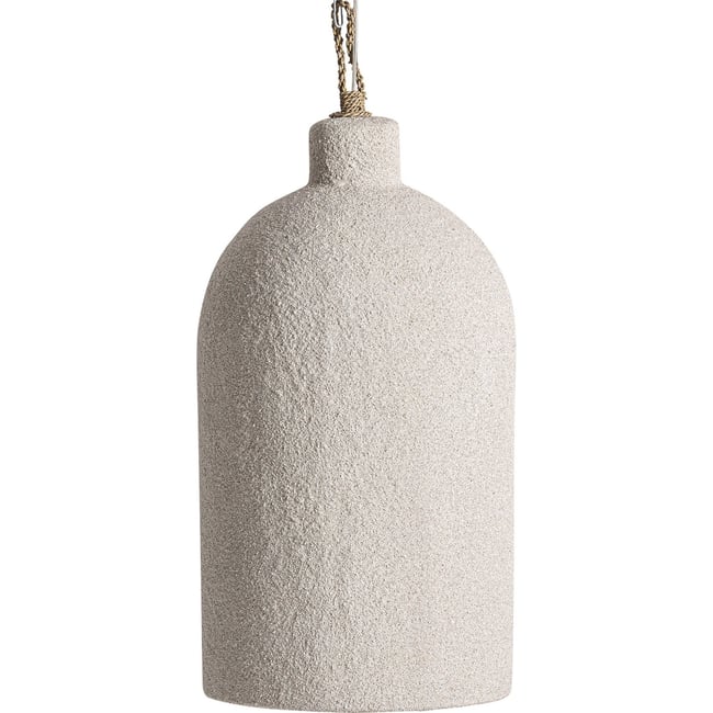 Suspension en bois de suar collection narnai Couleur beige <span itemprop=