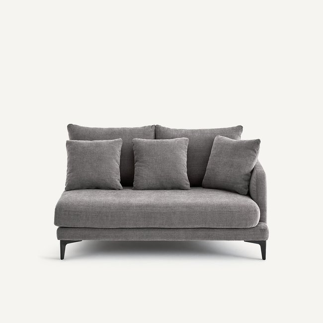 Demi-canapé 2 places en polyester coton, MODERNISTE, design Emmanuel Gallina - AM.PM