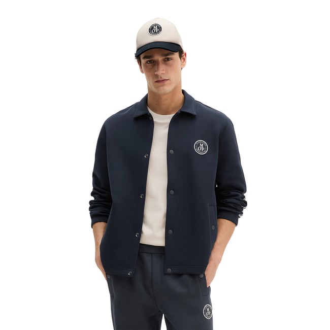 MOP Club '67 Trainer Jacket, Scuba en qualité interlock scuba - MARC O'POLO