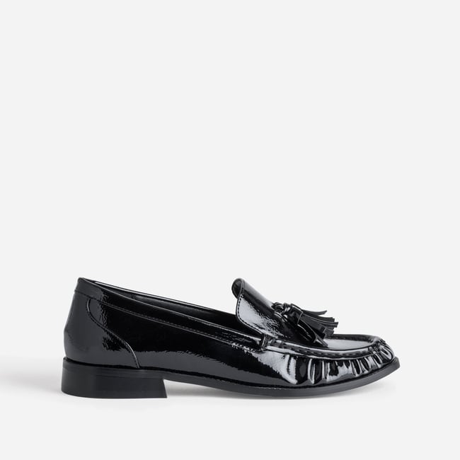 Mocassin GLADICE noir <span itemprop=