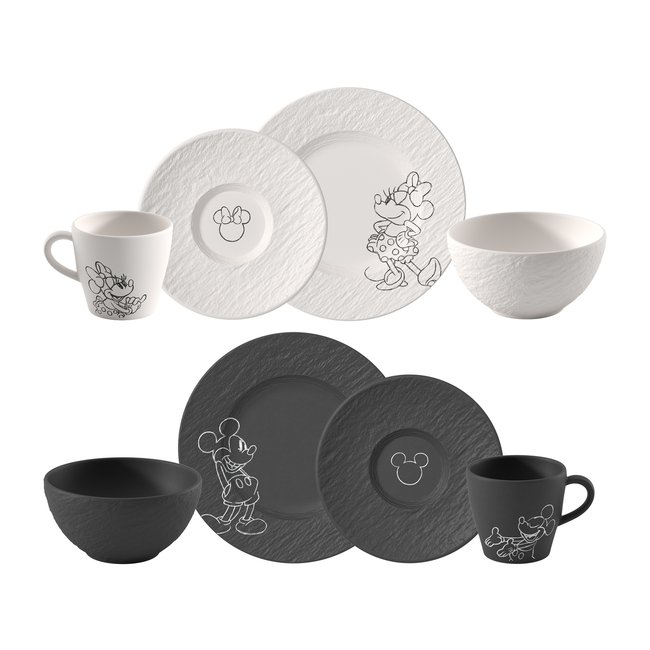 Set Petit-Déjeuner, 8 Pièces MANUFACTURE - MICKEY MOUSE - VILLEROY & BOCH