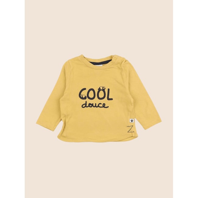 Tee-shirt - Très bon état jaune <span itemprop=