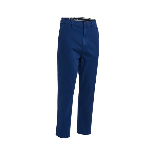 PANTALON LOOSE CHAUFFE bleu <span itemprop=