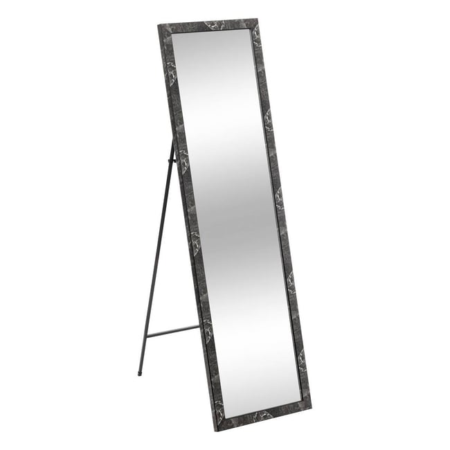 Miroir 35x125 cm Couleur blanc <span itemprop=