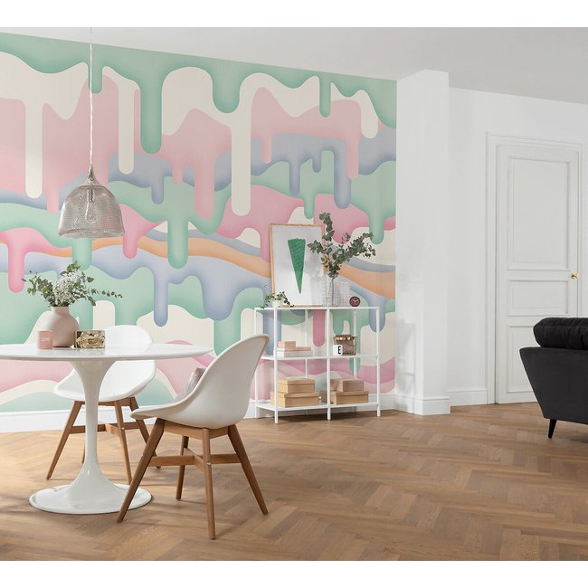 Papel de parede Melt, INTERELIFE multicolor <span itemprop=