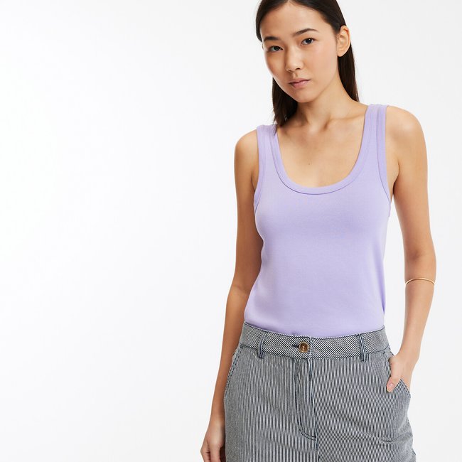 Crew Neck Vest Top - LA REDOUTE COLLECTIONS