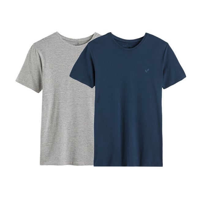 Lot De 2 T-shirts Manches Longues Femme | Col Rond - Coupe Slim | Basique Thermique élégant - 8