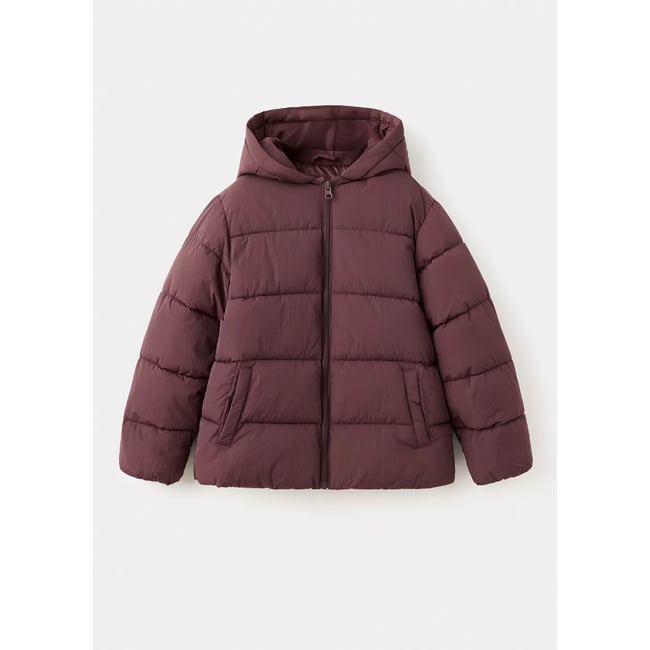 Anorak matelassé à capuche - MANGO KIDS