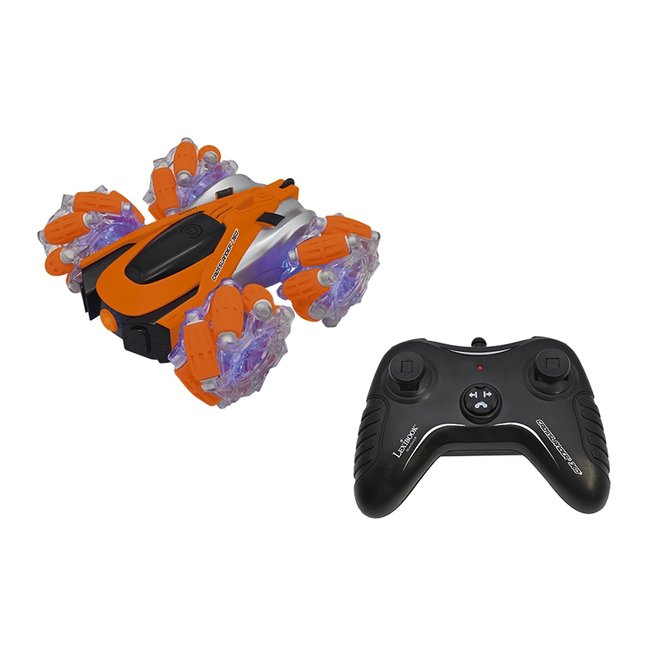 Crosslander® 360+ Voiture rose télécommandée Tout-Terrain lumineuse orange <span itemprop=