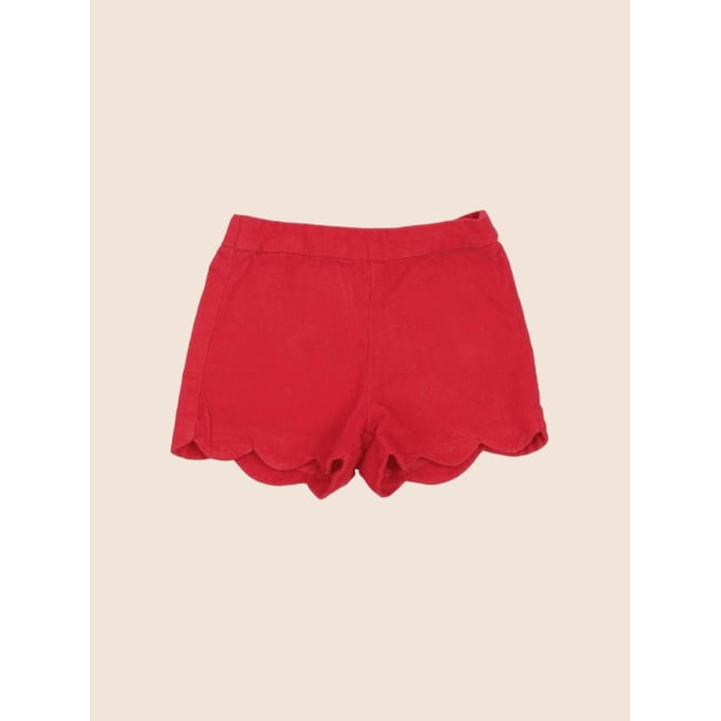 Short - Très bon état rouge <span itemprop=