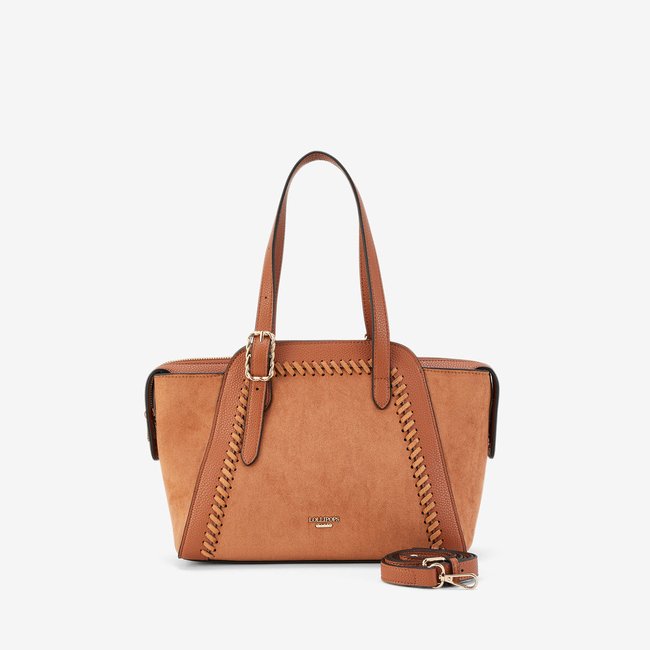 Sac shopper M  Phiby camel,doré <span itemprop=