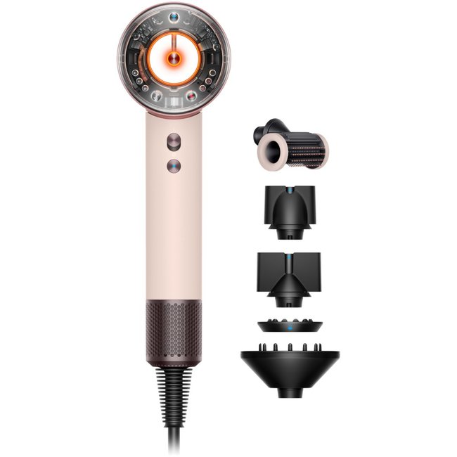 Sèche cheveux Supersonic Nural cheveux raides à ondulés rose céramique - DYSON