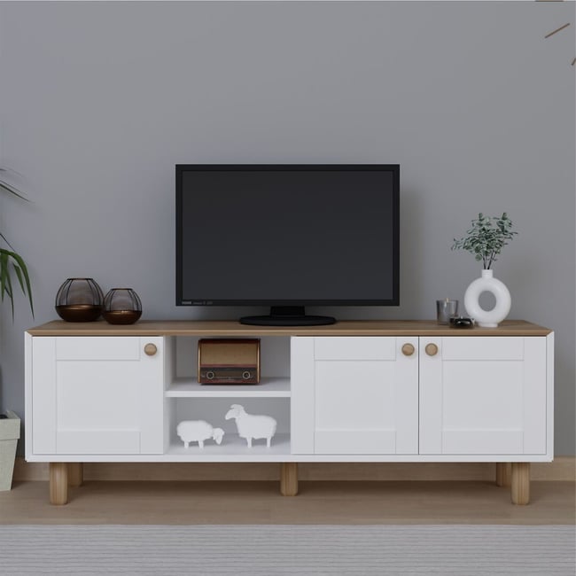 Тумба для ТВ Bohemian / Богемиан 1600 цвет дуб SO'HOME
