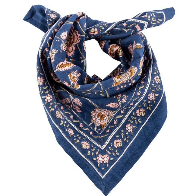 Foulard enfant imprimé en coton - BINDI ATELIER