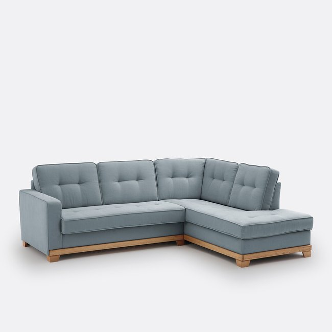 Ecksofa Ajis, Baumwolle/Leinen, Bultex - SO'HOME