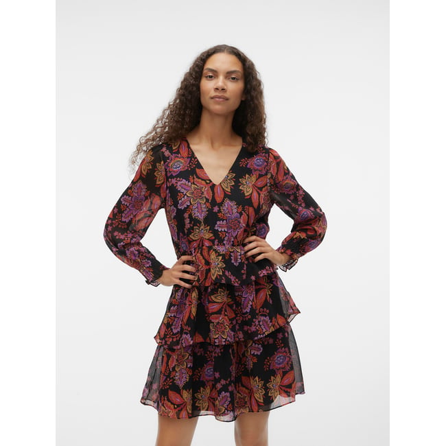 Robe À Volants noire - black <span itemprop=