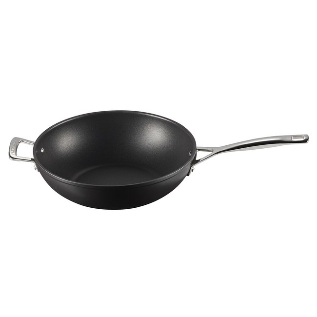 Poêle wok Les Forgées noir <span itemprop=