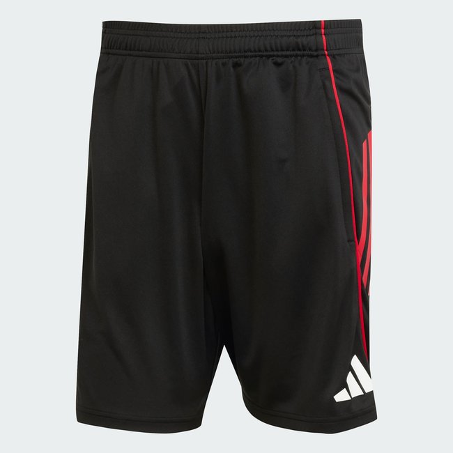 Short d'entraînement Ajax Amsterdam Tiro 25 Competition black / white / bold red <span itemprop=