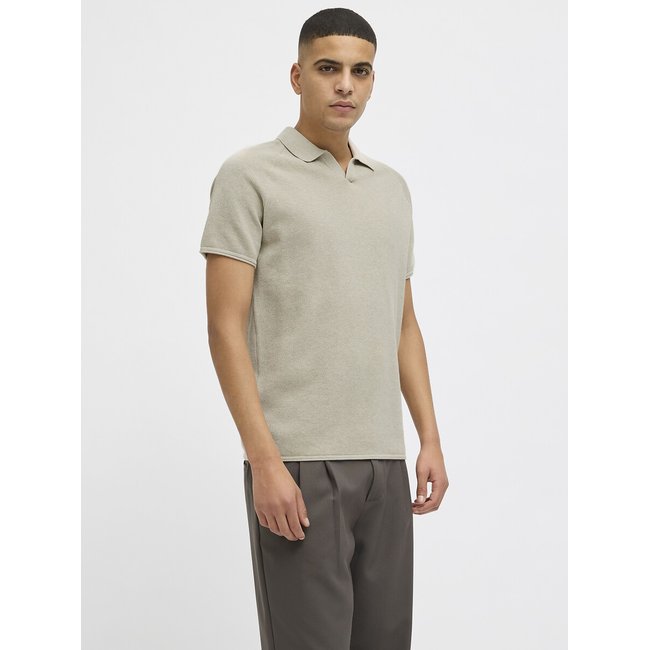 Buttonless Knit Polo Shirt - JACK & JONES