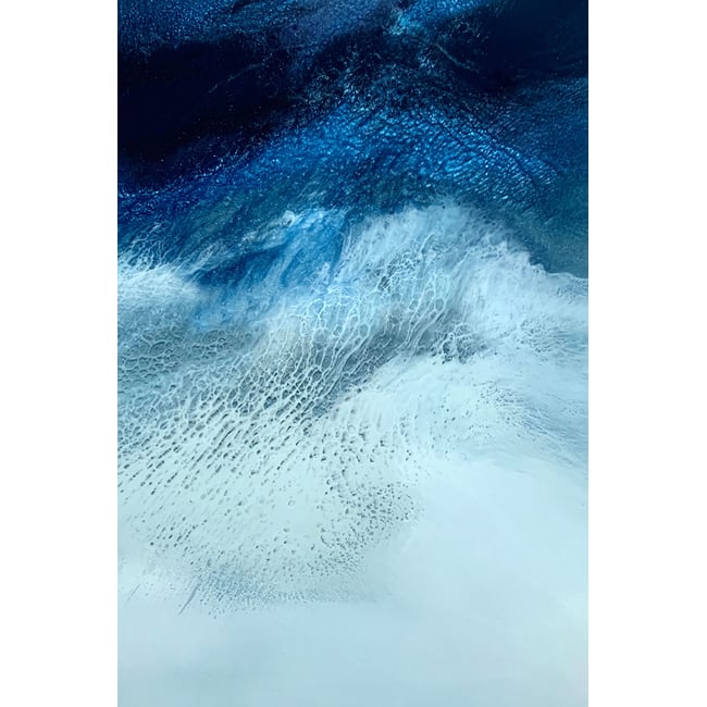 Tableau bleu rivage - HEXOA
