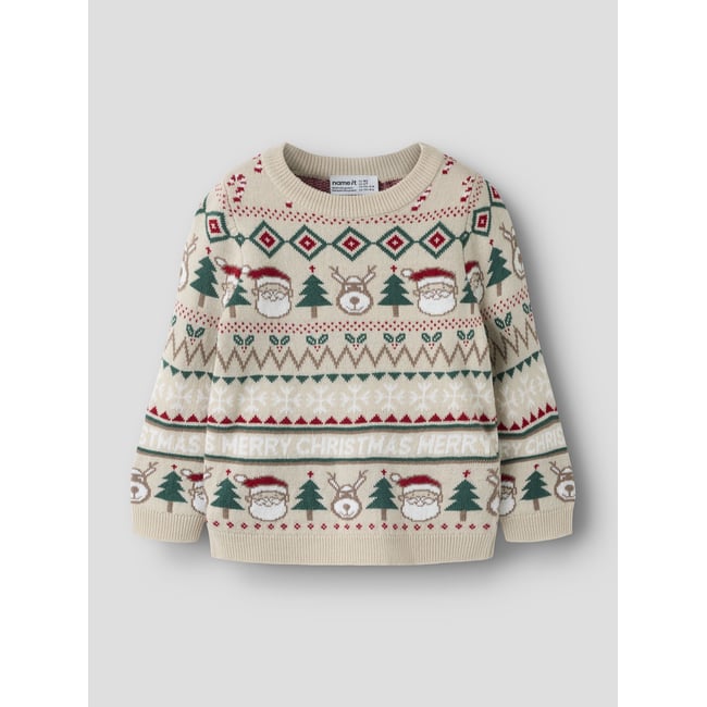 Pull En Maille blanc - peyote1 <span itemprop=