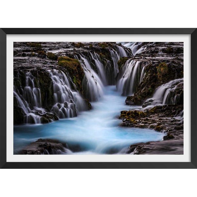 Affiche Islande Beaute bleue - HEXOA