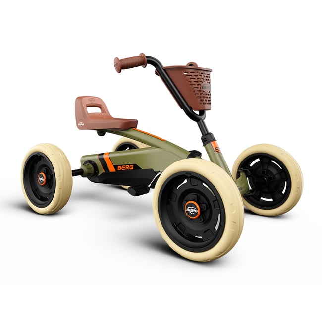 Kart à Pédales pour Enfants, 2+ Ans, Buzzy Retro Vert green <span itemprop=