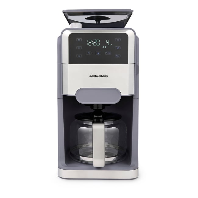 Zino Grind & Brew Automatic Filter Coffee Machine - MORPHY RICHARDS