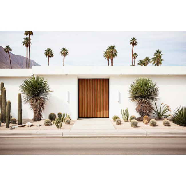 Tableau architecture maison californienne 50s - HEXOA