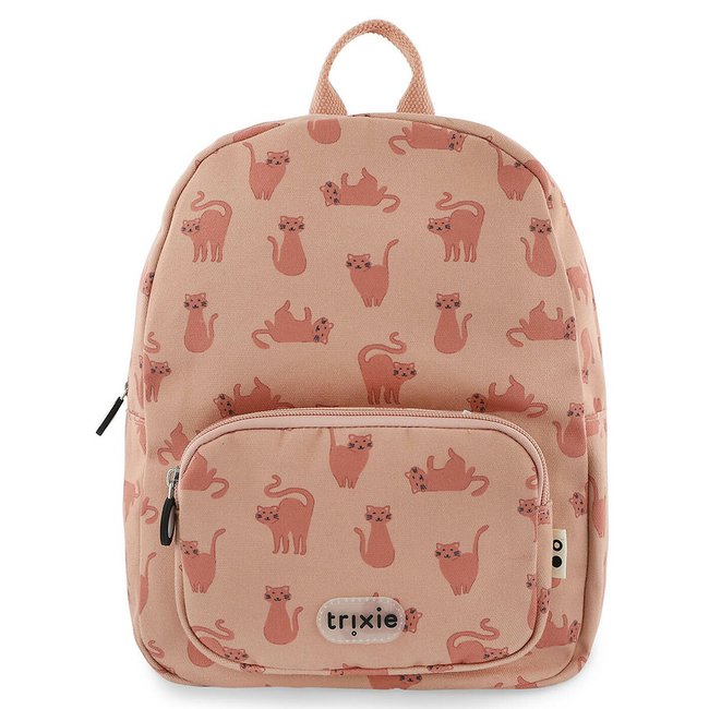 Sac à dos imprimé - Charming Cat rose <span itemprop=
