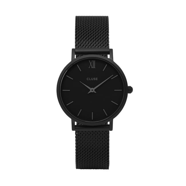 Montre Analogique  MINUIT noir noir noir <span itemprop=