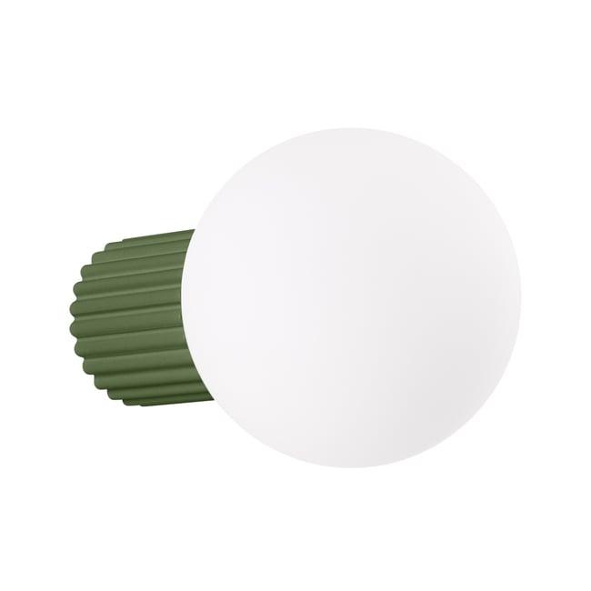 Applique Aluminium Vert Olive G9 1 Halo Couleur vert <span itemprop=