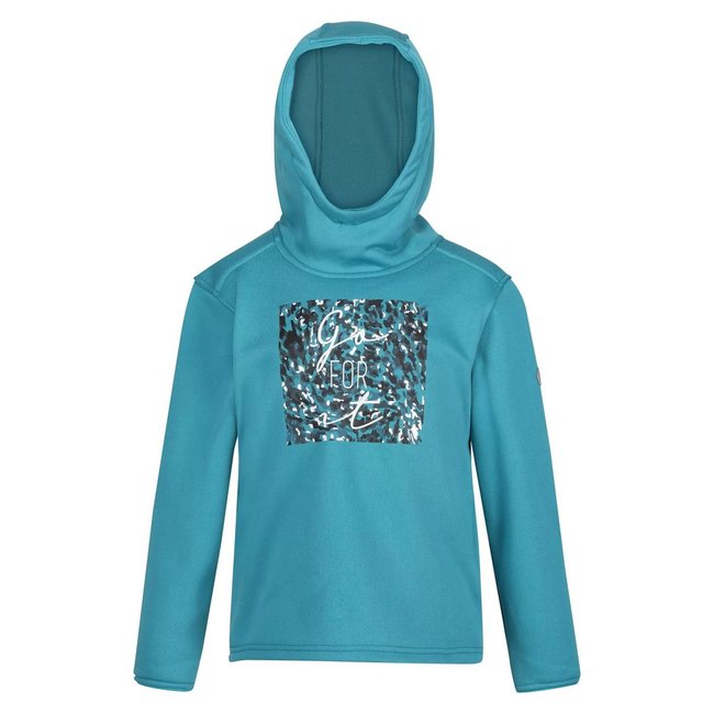Sweat à capuche HIGHTON bleu clair vif <span itemprop=