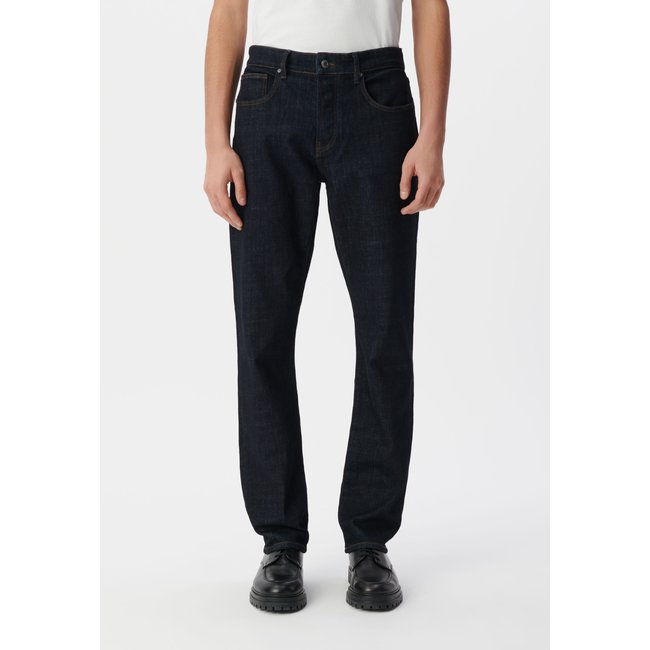 Jean slim droit SERGE bleu marine <span itemprop=