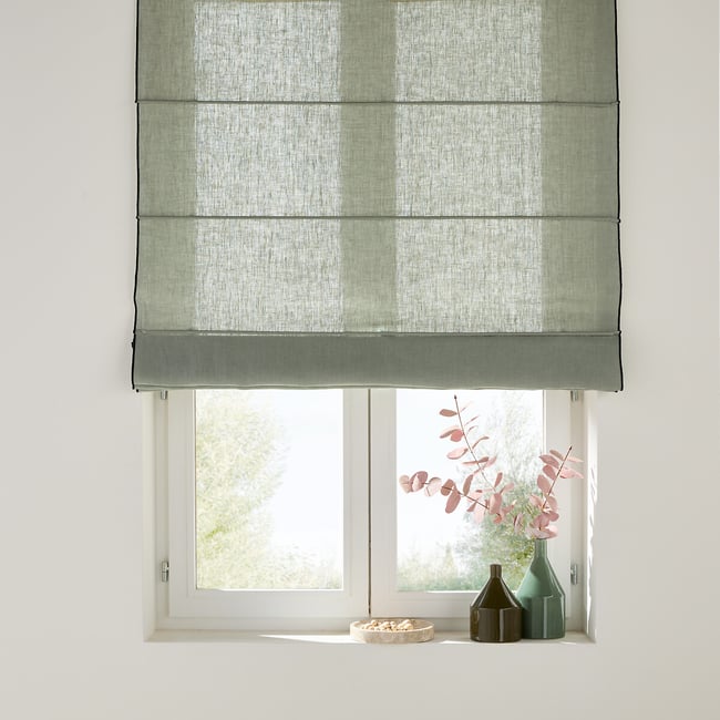 Roleta łódkowa Onega Linen - LA REDOUTE INTERIORS