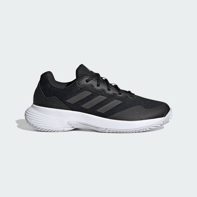 Chaussure Gamecourt 2.0 Tennis Chaussure Gamecourt 2.0 Tennis core black / core black / silver metallic <span itemprop=