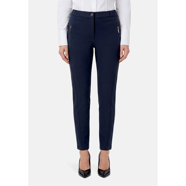 Pantalon stretch à taille élastique - BETTY BARCLAY