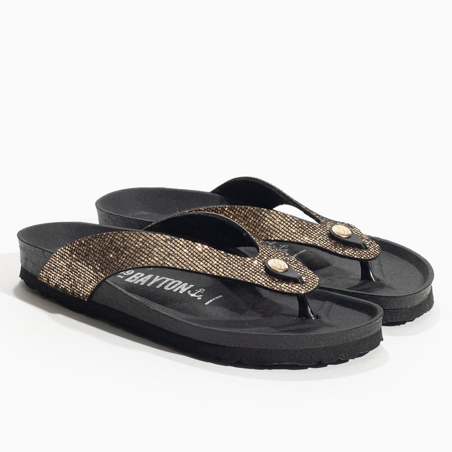 Sandales Vegan CHAGALL pour femme bronze <span itemprop=