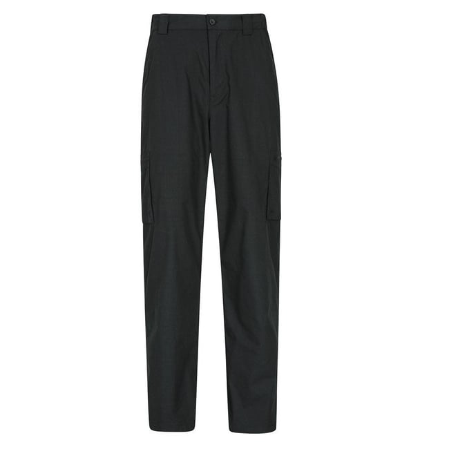 Pantalon cargo TREK noir <span itemprop=