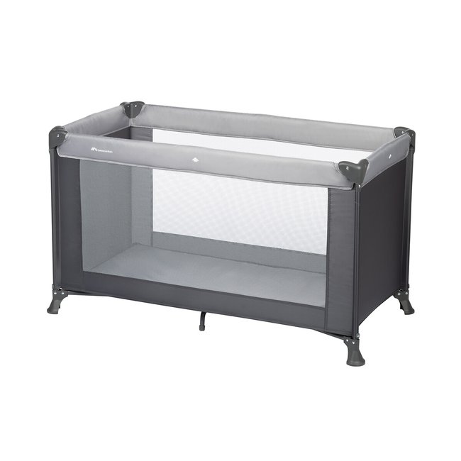 Lit parapluie bébé Soft Dreams gris teinté <span itemprop=