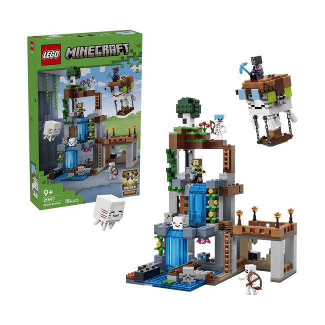 Minecraft La station de Ghast multicolore <span itemprop=
