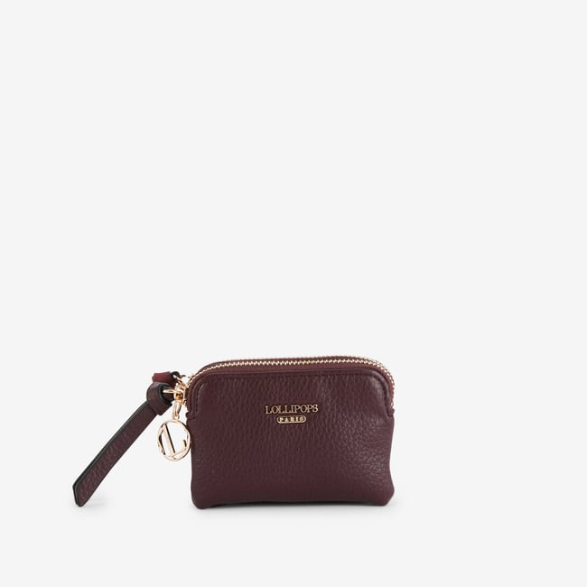 Porte-monnaie  Raven bordeaux,doré <span itemprop=