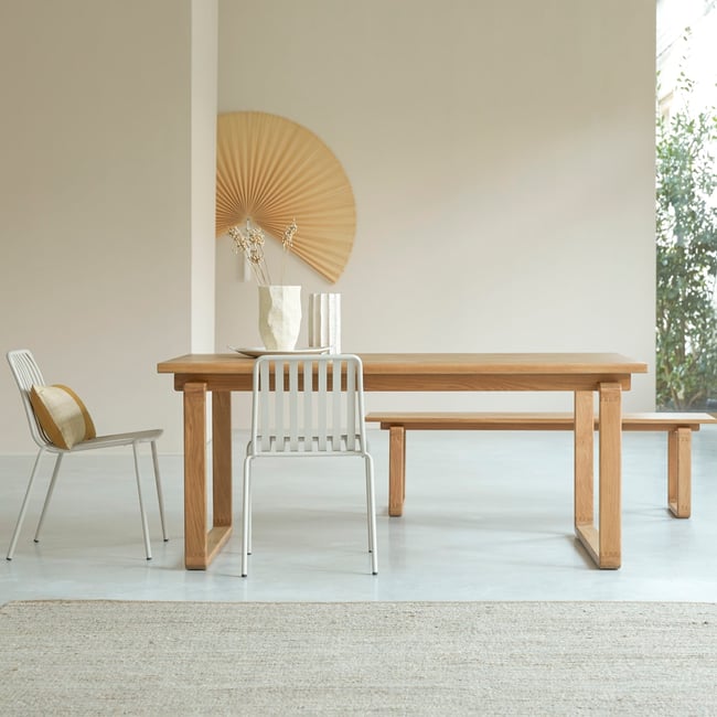 Table à manger, SYBILLE Couleur naturel <span itemprop=